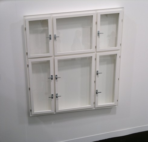 Window Vol III. from daily newspaper, January 2008 (2008) by Jan Manuska